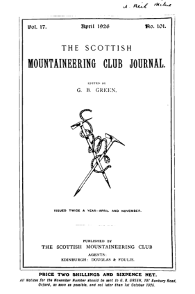 SMCJ Number 101 to 102 - Vol  17 - 1926 cover